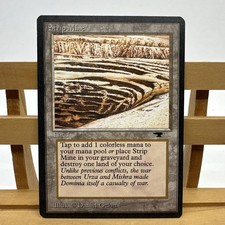 Magic The Gathering Strip Mine Tower - Antiquities - See Pics & Desc. picture