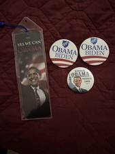 Obama Biden 2008 Official buttons (3)