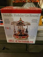 MR. CHRISTMAS 2006 METALLIC HOLIDAY GO ROUND picture