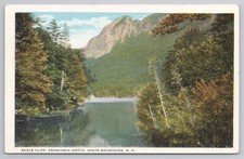 N.H. New Hampshire Eagle Cliff Postcard Franconia Notch c1930 White Mountains picture