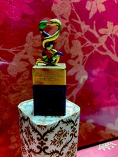 PERFUME BOTTLE Niki De Saint  Ralle  Cobalt Vtg 1/4floz. Jacqueline  Cochran N.Y picture