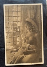 Agrome COLONY PC Lehnert & Landrock,, Tunis c1910 “CURIOUS” GIRL Risque (8161 picture