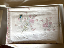 NEW ITALIAN DESIGNER CARLUCCI Floral TABLECLOTH + 12 NAPKINS picture