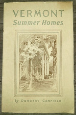 Vtg PB booklet, Vermont Summer Homes by Dorothy Canfield, 1932 picture