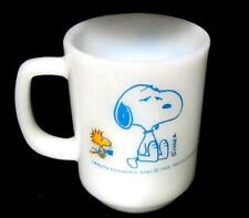 Vintage 1965 Milk Glass Snoopy 