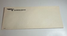 Vintage Halliburton Oil Co Envelope Oilfield / Flying H / Oil / Gas / Energy picture