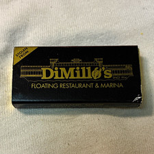 Vintage DiMillo’s Floating Restaurant & Marina Matchbook, Portland, Maine picture