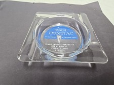 Vintage 1961 Pontiac Travis Cadillac- Pontiac Peoria IL Advertising Ashtray picture