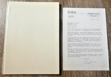 1963 Ford Thunderbird Book Given to T-Bird Buyers with Letter from Lee Iacocca picture