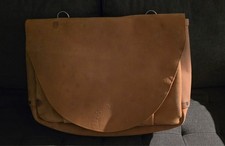 Vintage USPS 1970 U.S. Mail Postal Carrier Leather Messenger Bag - usps mail bag picture