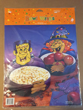 FRANKENSTEIN & WITCH BOWL WRAPS 2CT 18