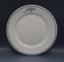ANTIQUE MAYER CHINA HOTEL YORK HORNELL NY RESTAURANT WARE PLATE CEDRIC picture