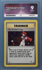 2000 Pokémon Gym Heroes The Rocket’s Trap Holo #19 ACE 9 MINT Vintage WOTC picture