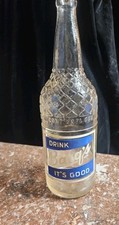 Vintage Barq's 32 OZ Glass Root Beer Soda Bottle - Drink Barq's It's Good picture