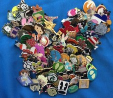 Disney Assorted Pin Trading Lot of 50-100-150-or 200 Pins No Doubles picture