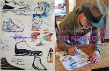Tinker Hatfield signed autographed Nike Air Jordan 11x14 photo COA exact proof picture