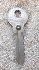RARE Keil New York Indicator Antique Key BLANK picture