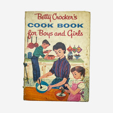 Betty Crocker Cook Book for Boys and Girls - Vintage Collectible - Spiral Bound picture