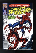 Amazing Spider-Man #361 NM 9.4 Newsstand Variant 1st Full Appearance Carnage picture