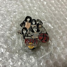Osaka Store KISS Collaboration Hard Rock CAFE Hard Rock Pin Badge 73681831564 picture