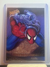 1995 Fleer Ultra Marvel Spider-Man Power And Responsibility #93 picture