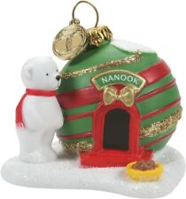 Nanook's Home Department 56 North Pole Village 6009834 Christmas ornament bear Z picture
