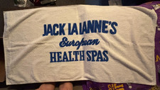 Vintage Jack La Lanne's European Health Spa Beach Towel RARE picture
