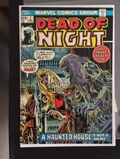 DEAD OF NIGHT #1 (1973) - nm 9.2 9.4 white - marvel 70s horror sharp glossy picture
