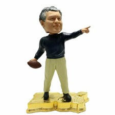 Curly Lambeau Green Bay Packers NFL 100 Gold Base #'d to 100 Pointing Bobblehead picture