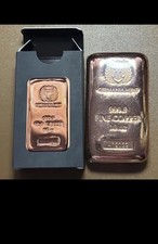 Germania Mint 10 oz 999.9 Fine Copper Bullion Bar with Serial Number and Box picture
