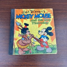 Vintage Walt Disney Mickey Mouse & the Boy Thursday Whitman 1948 Hardcover picture
