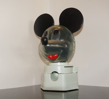 Vtg 1968 Hasbro Disney Mickey Mouse Gumball Machine Bank Plastic TESTED WORKS picture