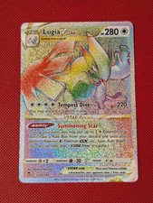 Pokemon TCG - Lugia VSTAR - 202/195 Rainbow - Silver Tempest NM picture