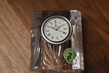 Waterford Crystal Time Pieces Colonnade Clock Engraved AK Steel picture