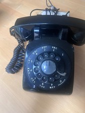 Vintage 1954 Black Western Electric Bell Systems Rotary Phone SATC prop picture