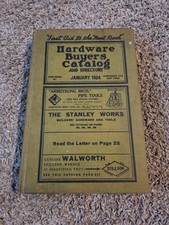 Antique January 1924 Hardware Age Buyers Catalog New York Rare Directory Tools picture