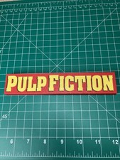 3D Printed Pulp Fiction Movie Sign Logo Display Fan Art picture