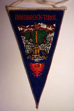 INNSBRUCK Österreich Austria Austria Pennant Pennant - Embroidered Fabric picture