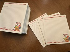 Lot of 40 , Vintage Blank Unused Double Sided Recipe Cards Vegetables 3 x 5 picture