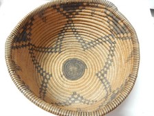 BUY IT NOW  - ANTIQUE c1890-1920s  YAVAPAI  / APACHE INDIAN BASKET -  PRISTINE picture