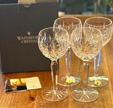 Vintage Waterford Crystal Lismore Hock Wine Glasses 7 3/8
