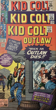 KID COLT OUTLAW 122 126 127 JACK KIRBY STAN LEE DICK AYERS F- (5.5) Avg picture
