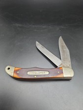 Vintage 2 Blade Schrade 25OT Old Timer USA Folding Pocket Knife picture