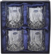 Double Old Fashioned Glasses Waterford Set of 4 with Gift Box picture