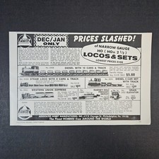 1972 AHM Associated Hobby Manufacturers Model Railroad Trains Vintage Print Ad picture