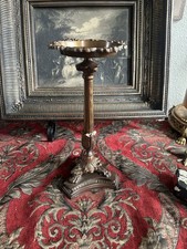 Antique French Bronze Empire Ormolu Candlesticks 19th Century Claw Foot picture