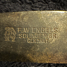 Antique F.W. Engels Solingen Germany 9.5