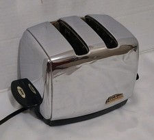 Sunbeam T-35 Toaster Radiant Control Chrome Auto Drop VTG MCM Tested & Working picture