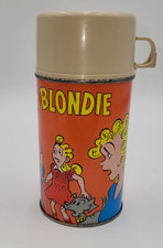 1969 Blondie Metal Thermas #2883 Dagwood King Features Small Dent picture