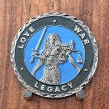 175th Security Forces Squadron Lady Justice Love War Legacy Challenge Coin  1#43 picture